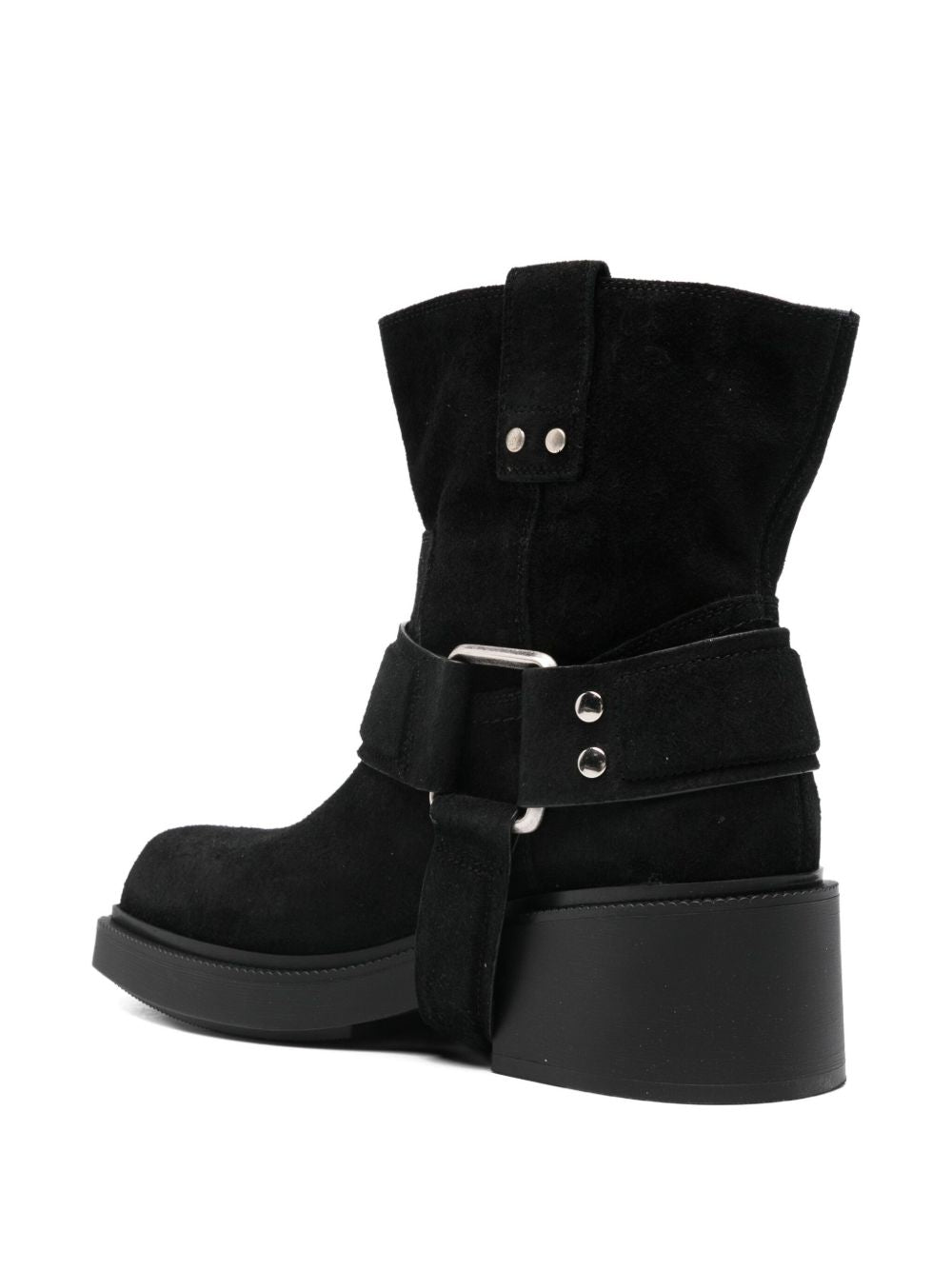 Pull-On Black Boots