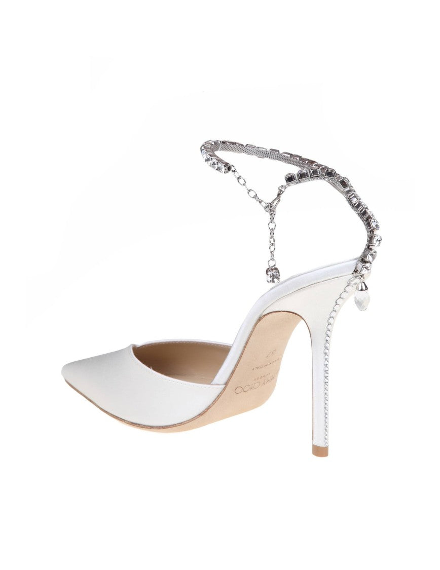 Slingback Saeda 100 In Satin