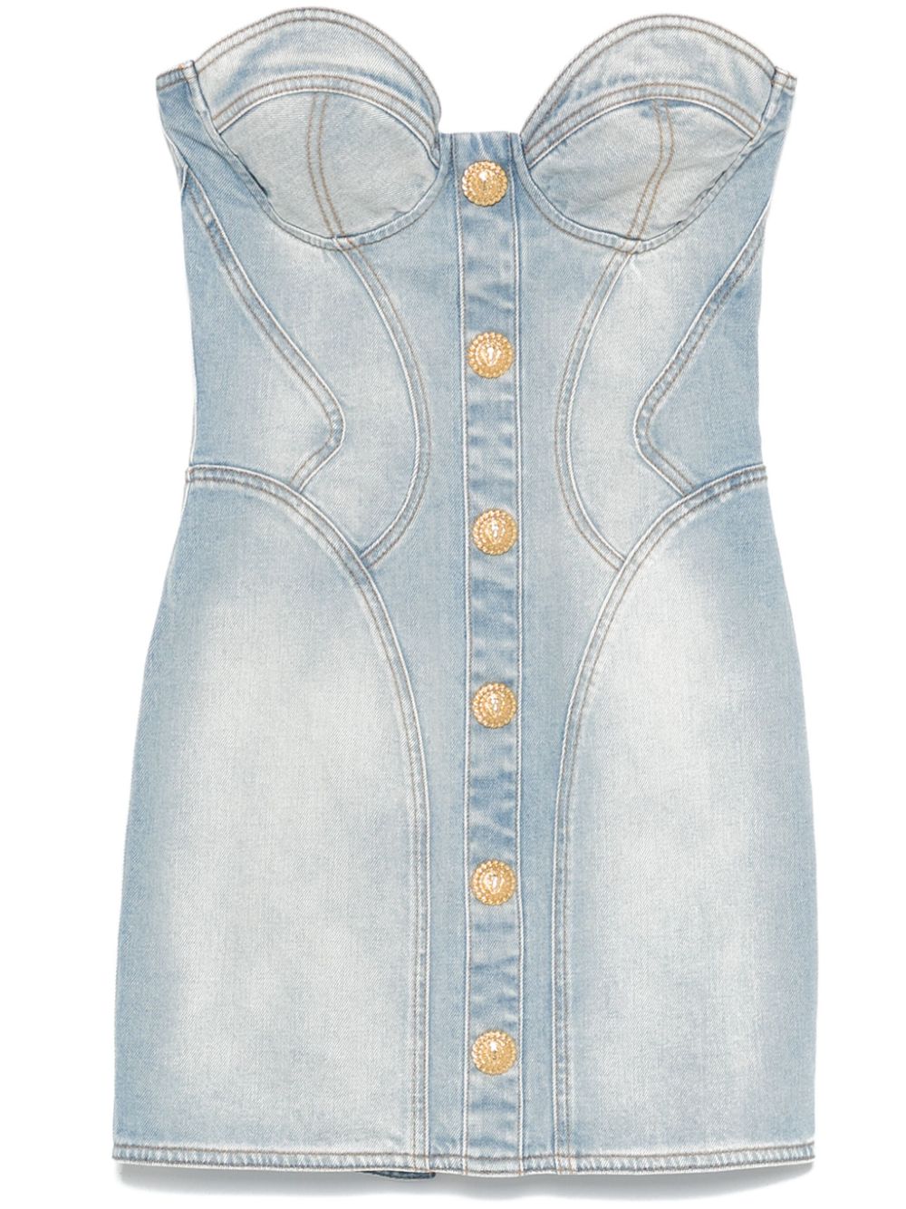 Strapless Mini Dress