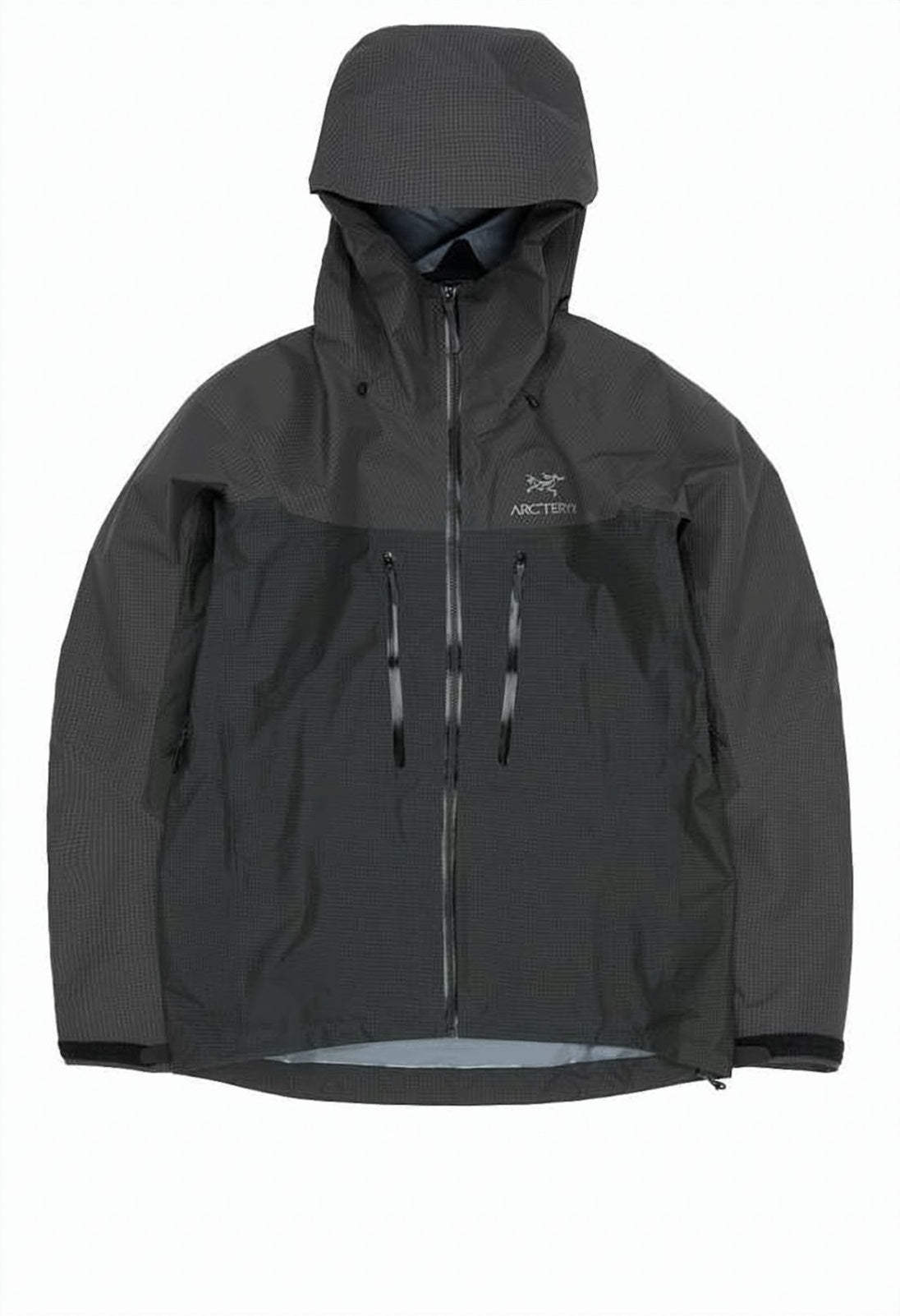 Two-Tone Outdoor Jacket With High Collar