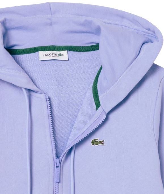 Zip-Up Sweatshirt in Soft Organic Cotton Fleece