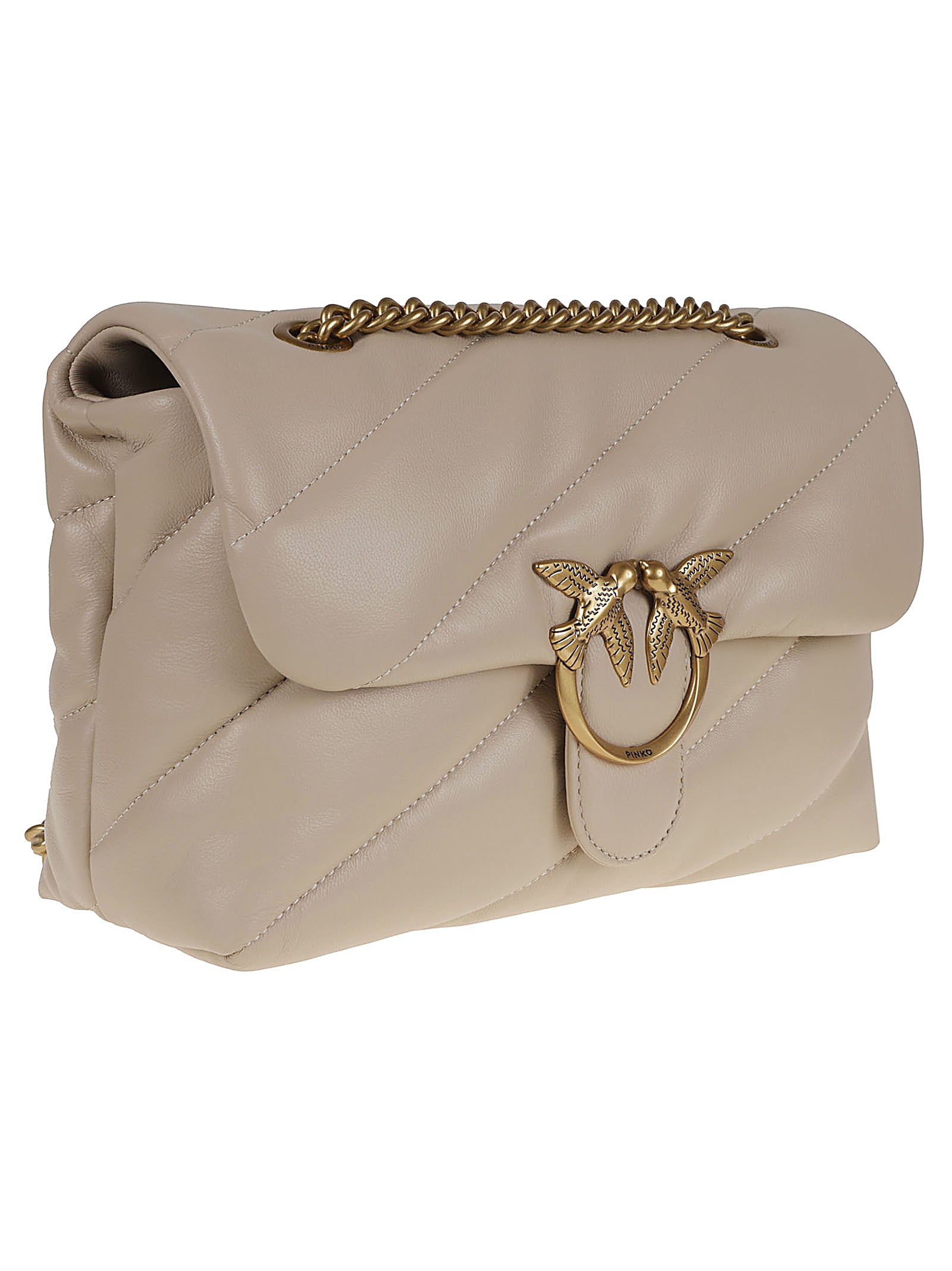 Quilted Calfskin Shoulder Bag