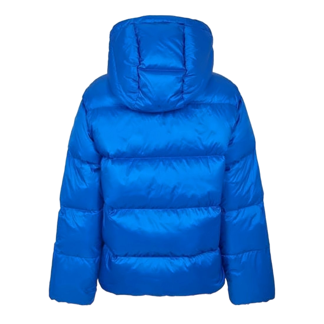 Water-Repellent Quilted Down Jacket with Adjustable Hood