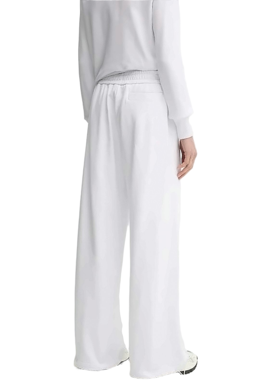 Wide-Leg Jogger Pants with Bold Graphic Print