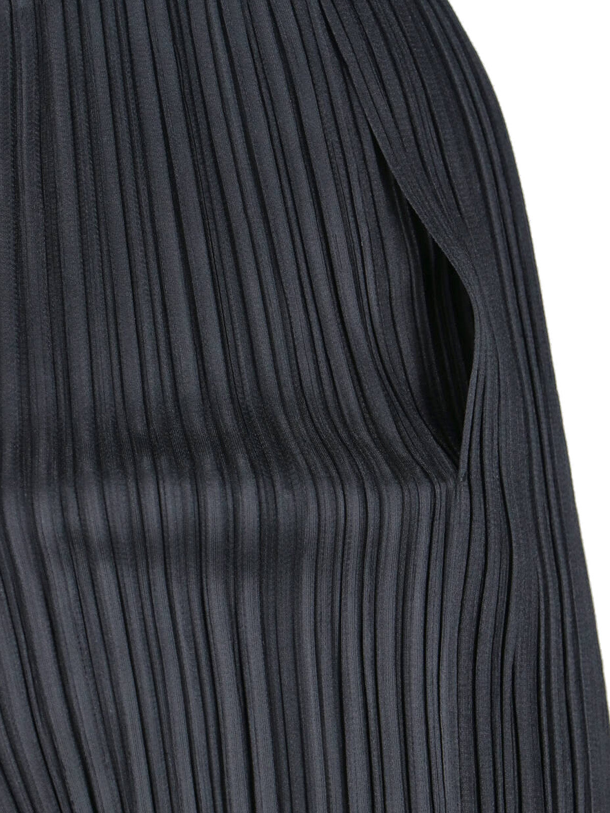 Pleats Please Black Pleated Trousers
