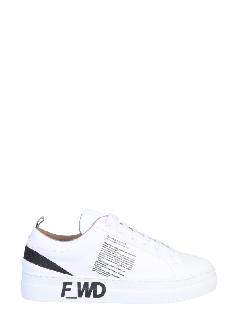 Ecoleather Low-Top Sneakers With Contemporary Detailing