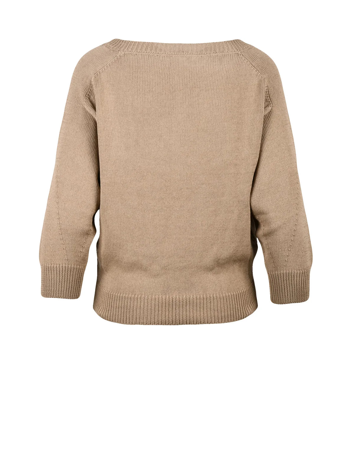 Turquoise Cotton Boat Neck Raglan Sweater