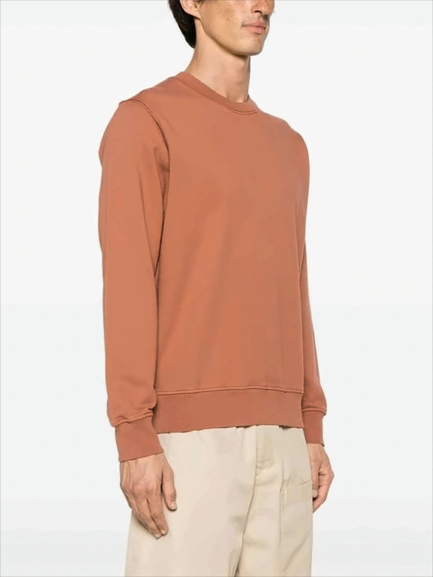 Long-Sleeve Sweatshirt with Compass Logo Patch