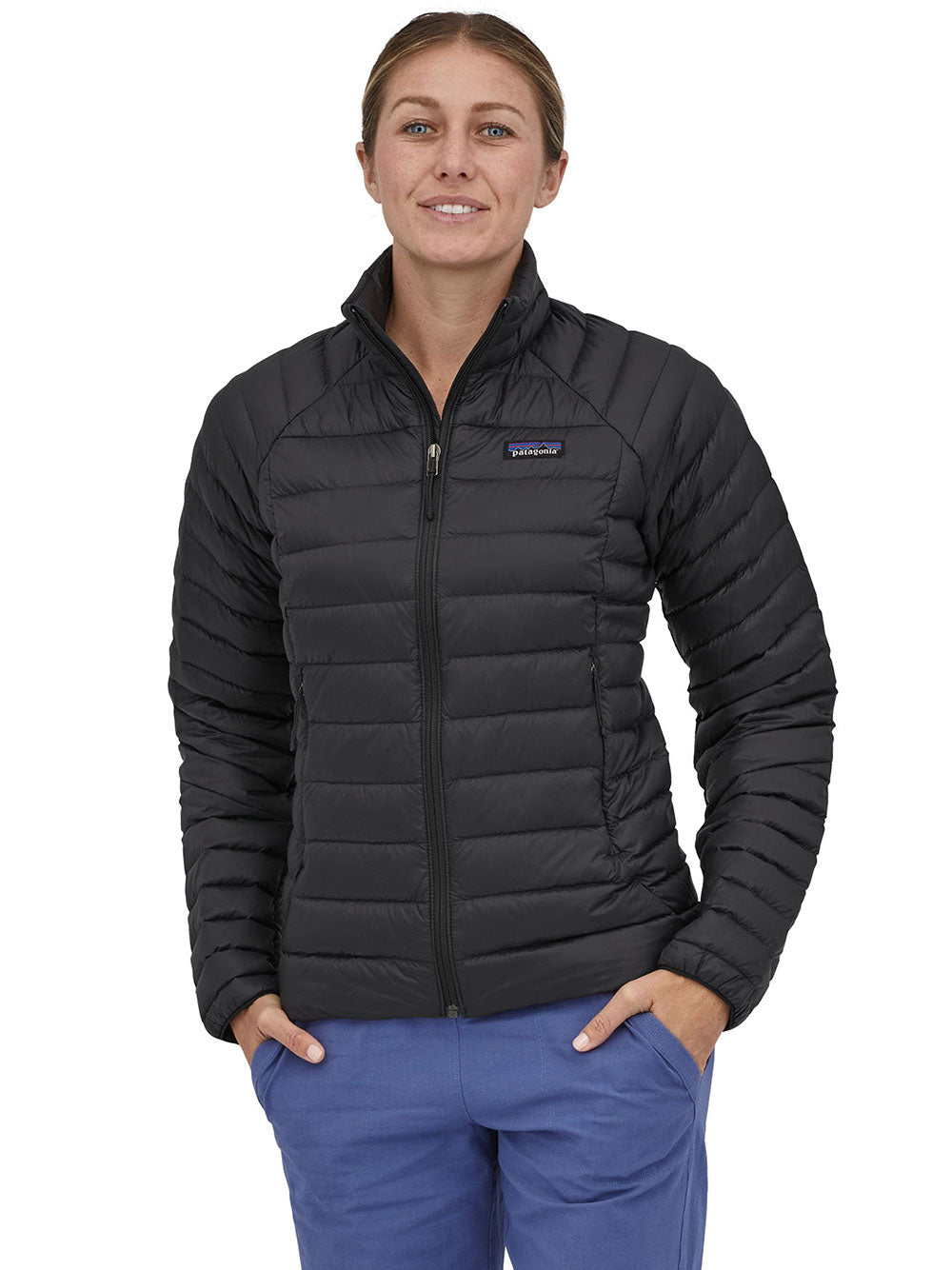 Down Sweater Quilted High Collar Jacket