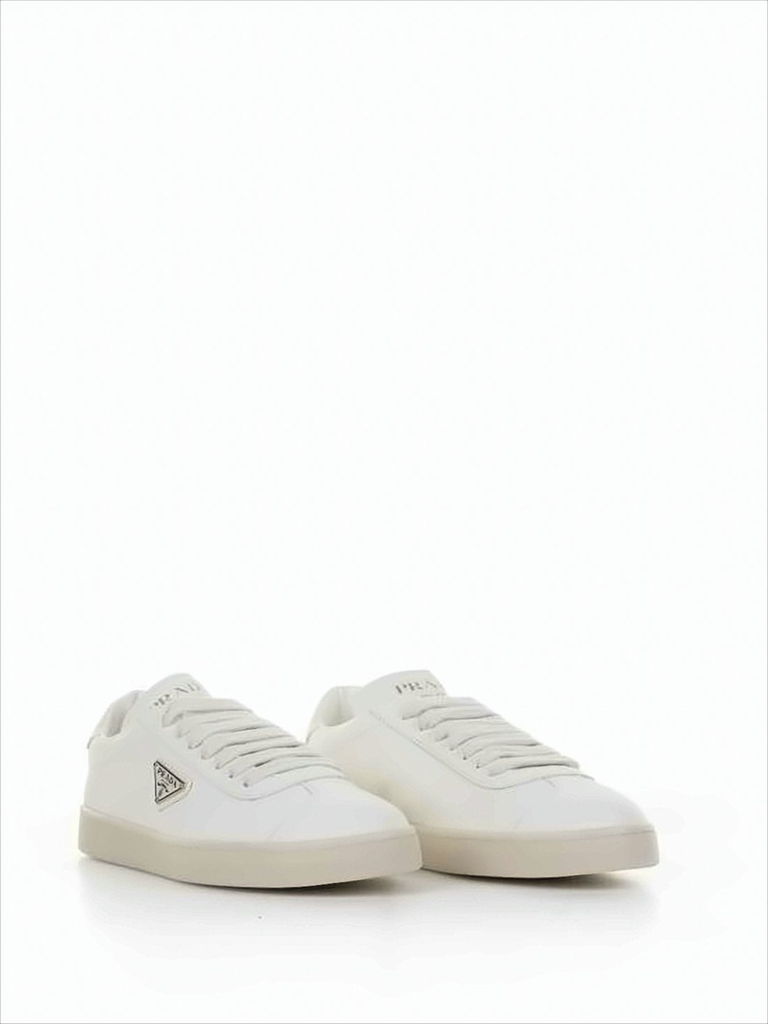 Low-Top Leather Sneakers with Minimalist Design