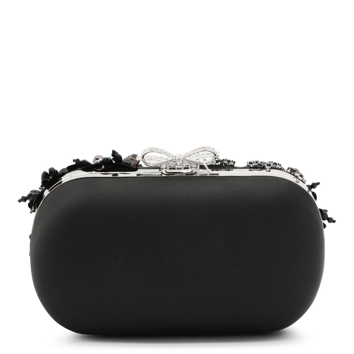 Black Embellished Clutch