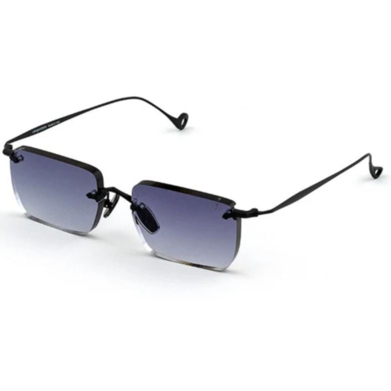 Etherege C.6-51 Rimless Black Sunglasses with Gradient Lenses