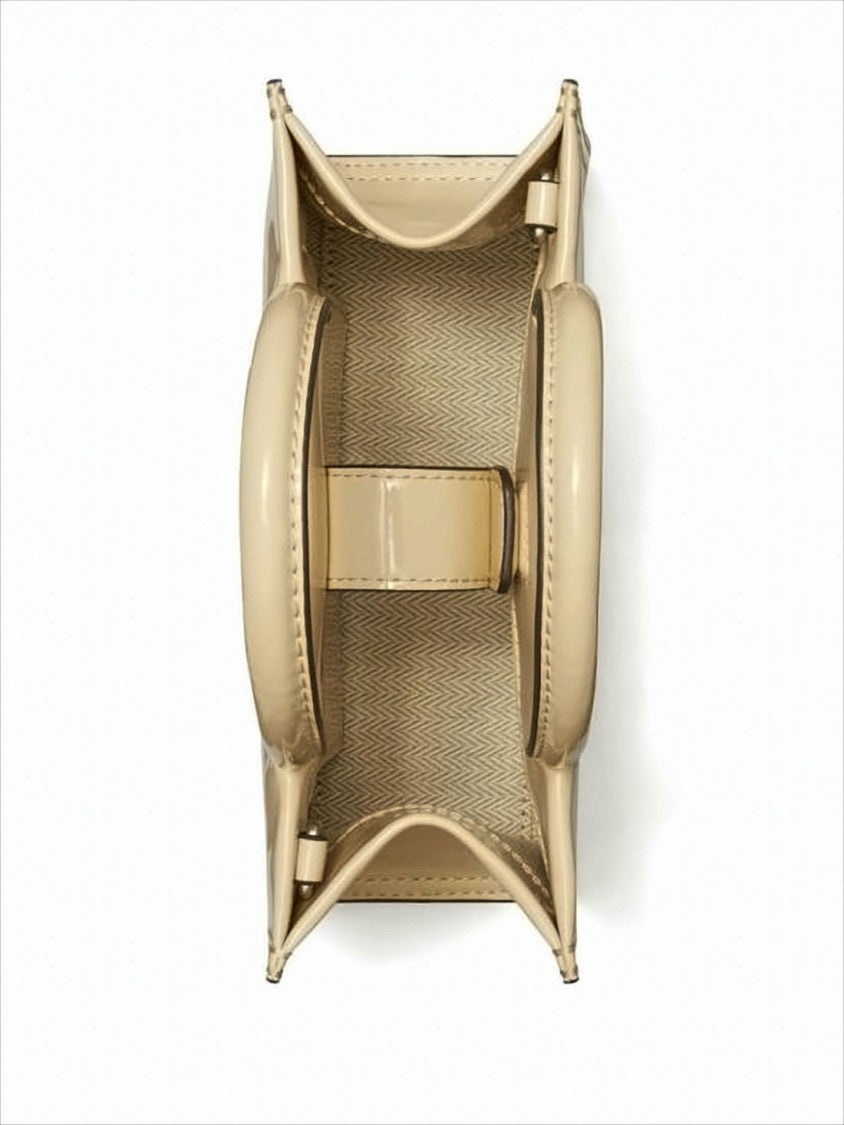 Rectangular Shoulder Bag with Finish