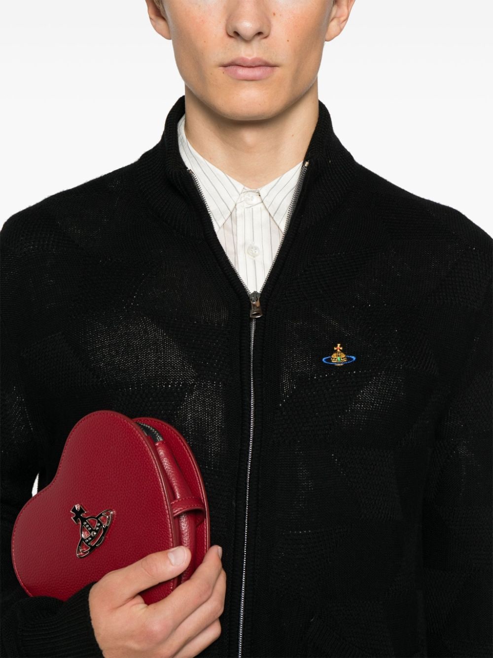 Fisherman's Knit Black Sweater