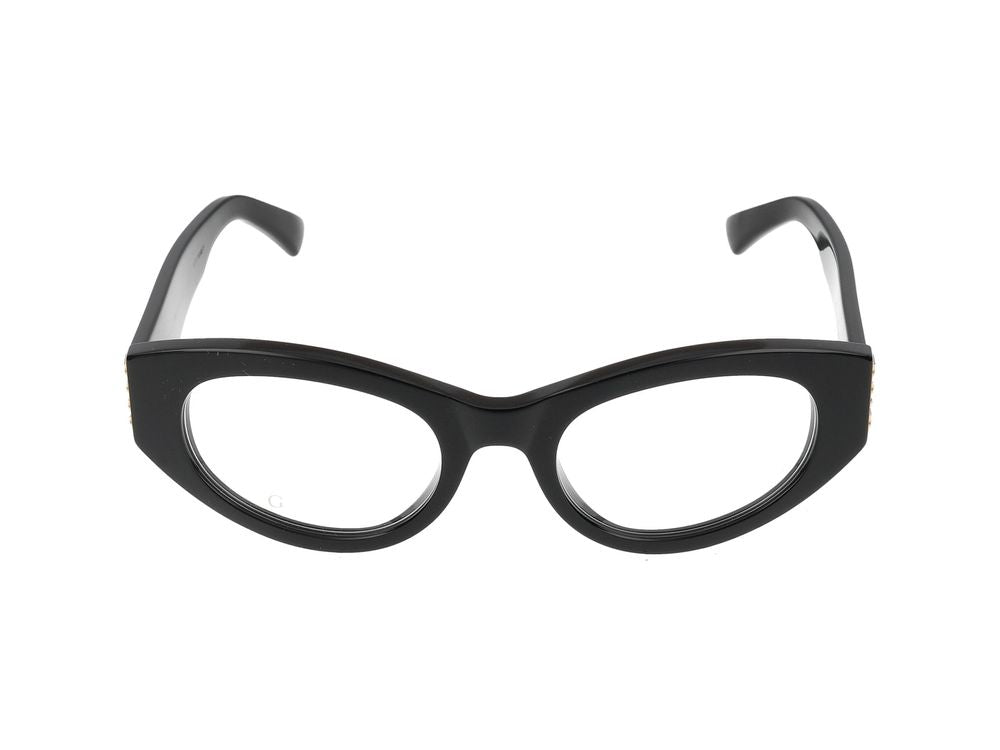 Okulary GG2041O 001 czarne przezroczyste 50/20/140