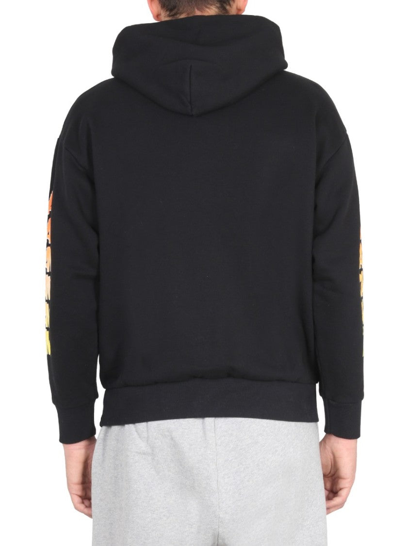Gradient Logo Print Sweatshirt