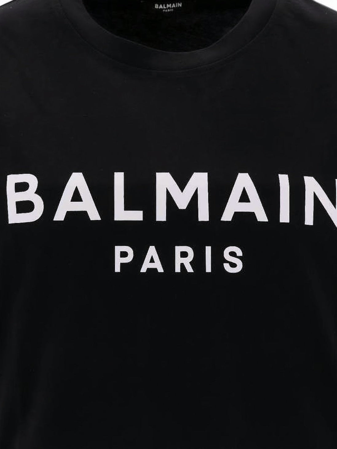 Cropped T-Shirt With Bold Logo