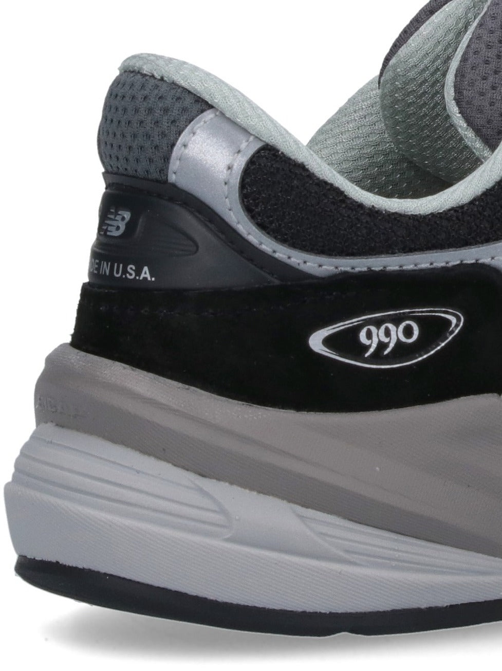 Sneakers "990V6" In Black Mesh