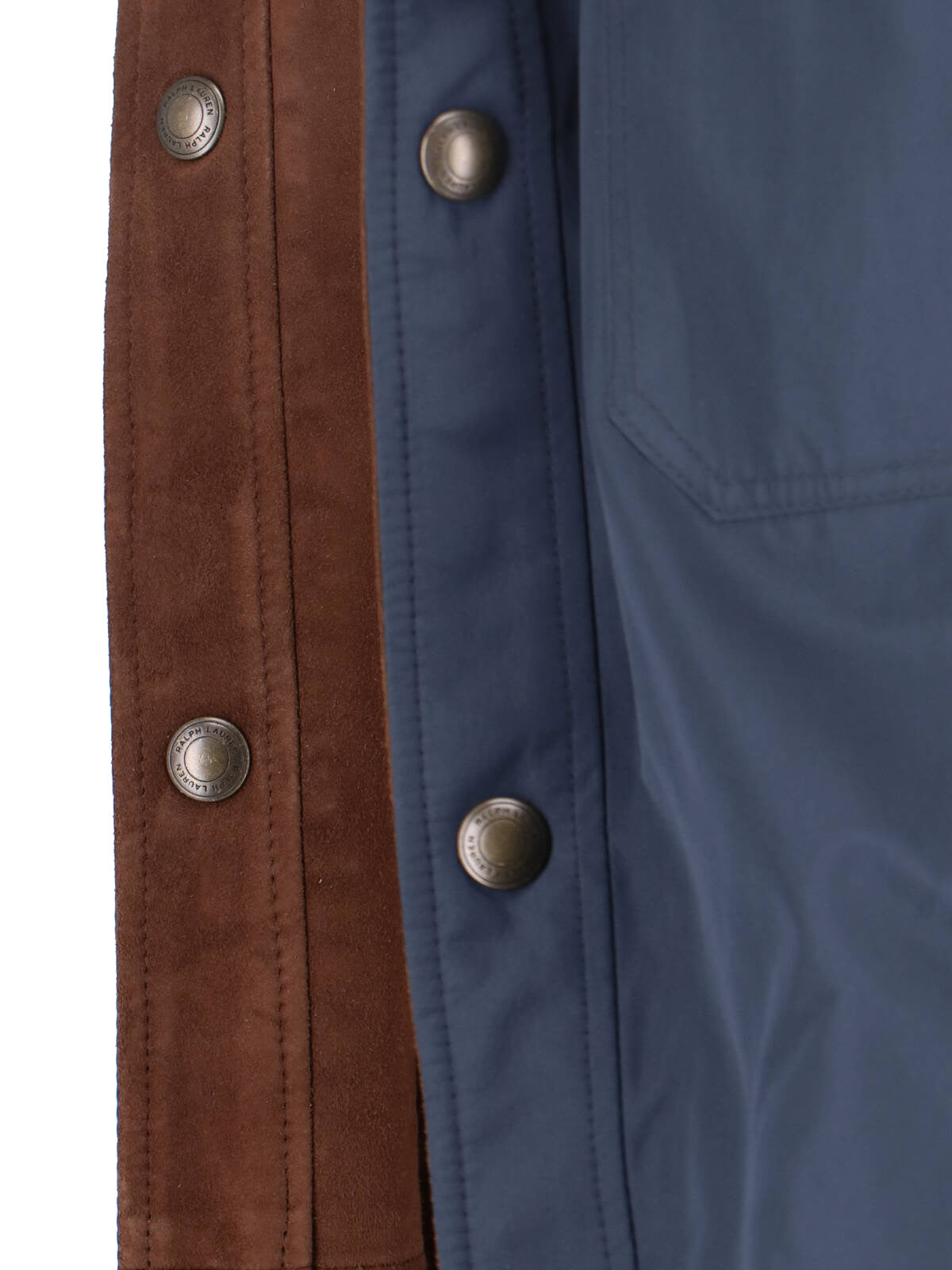 Structured Brown Jacket with Front Zipper Closure