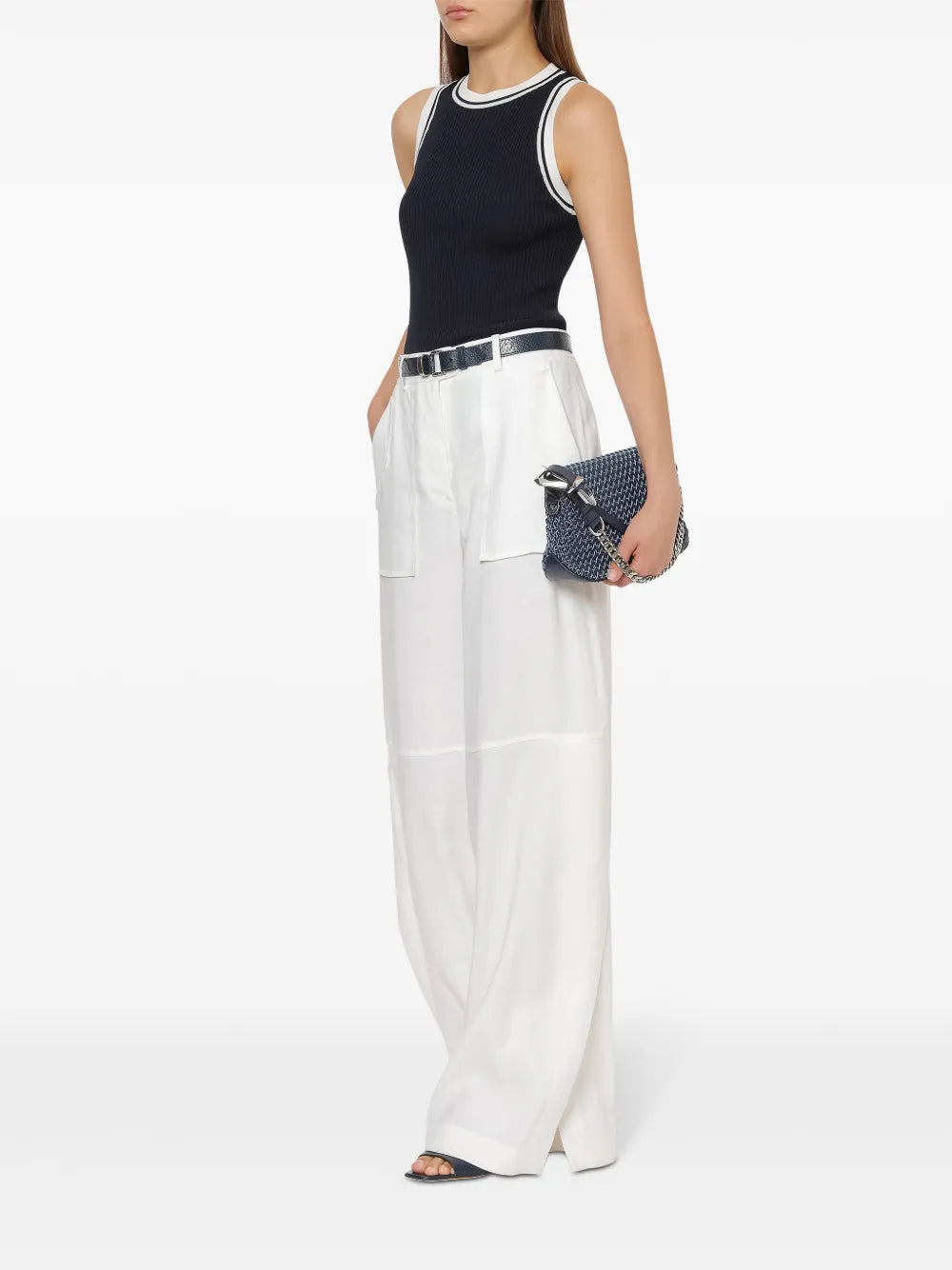 Neutrals Top with Classic Silhouette