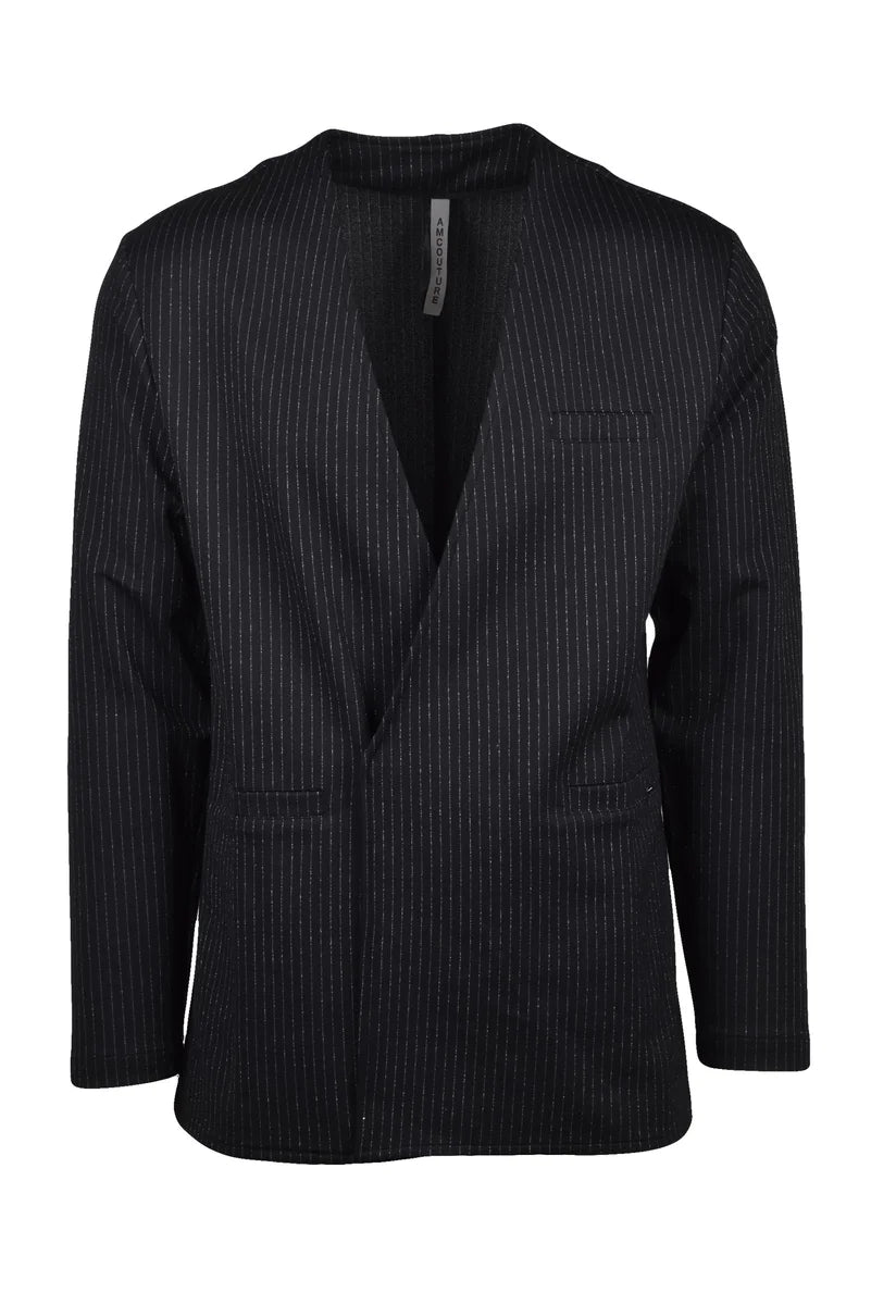 Straight Blazer Wool/Viscose - Black
