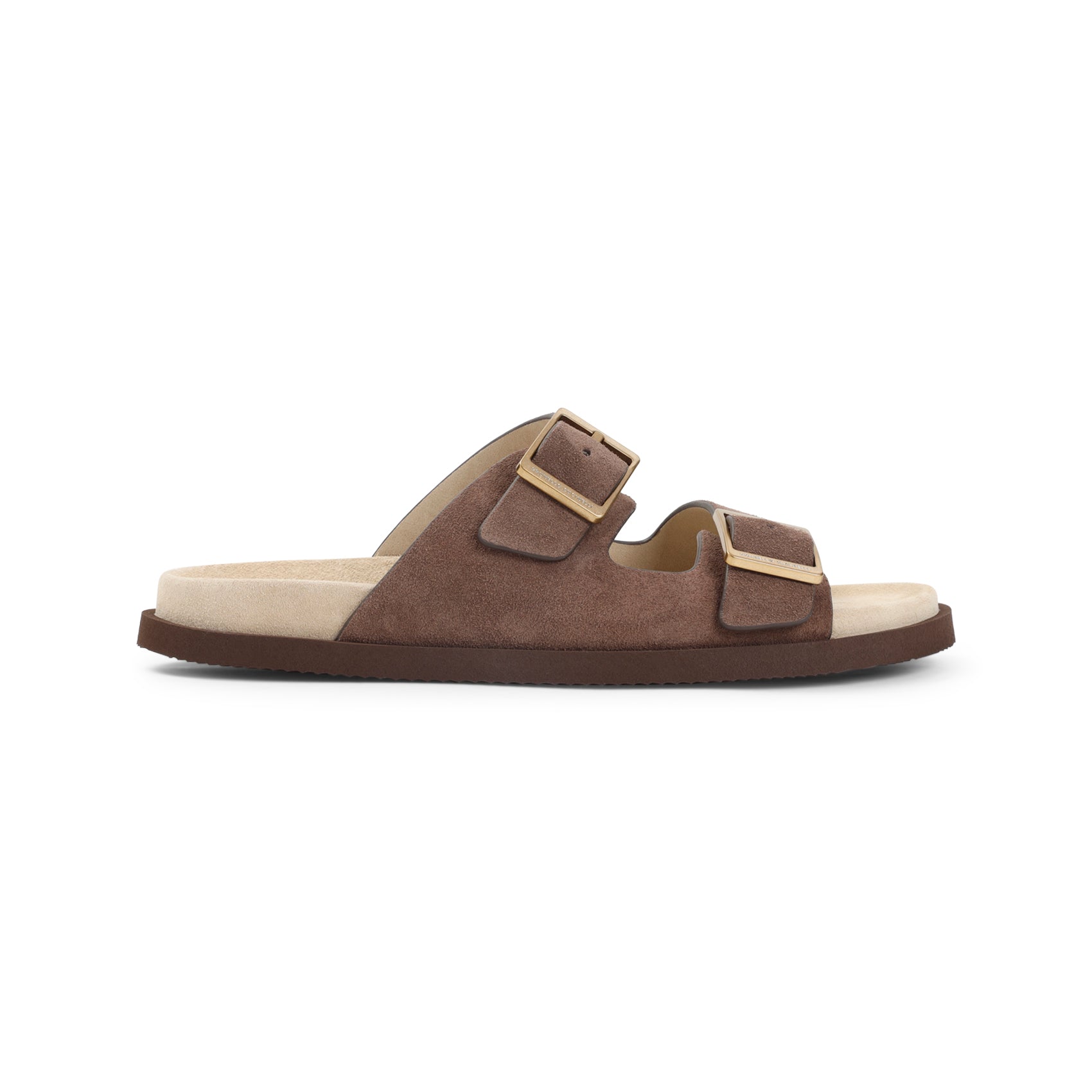 Double-Strap Minimalist Sandals With Adjustable Buckles