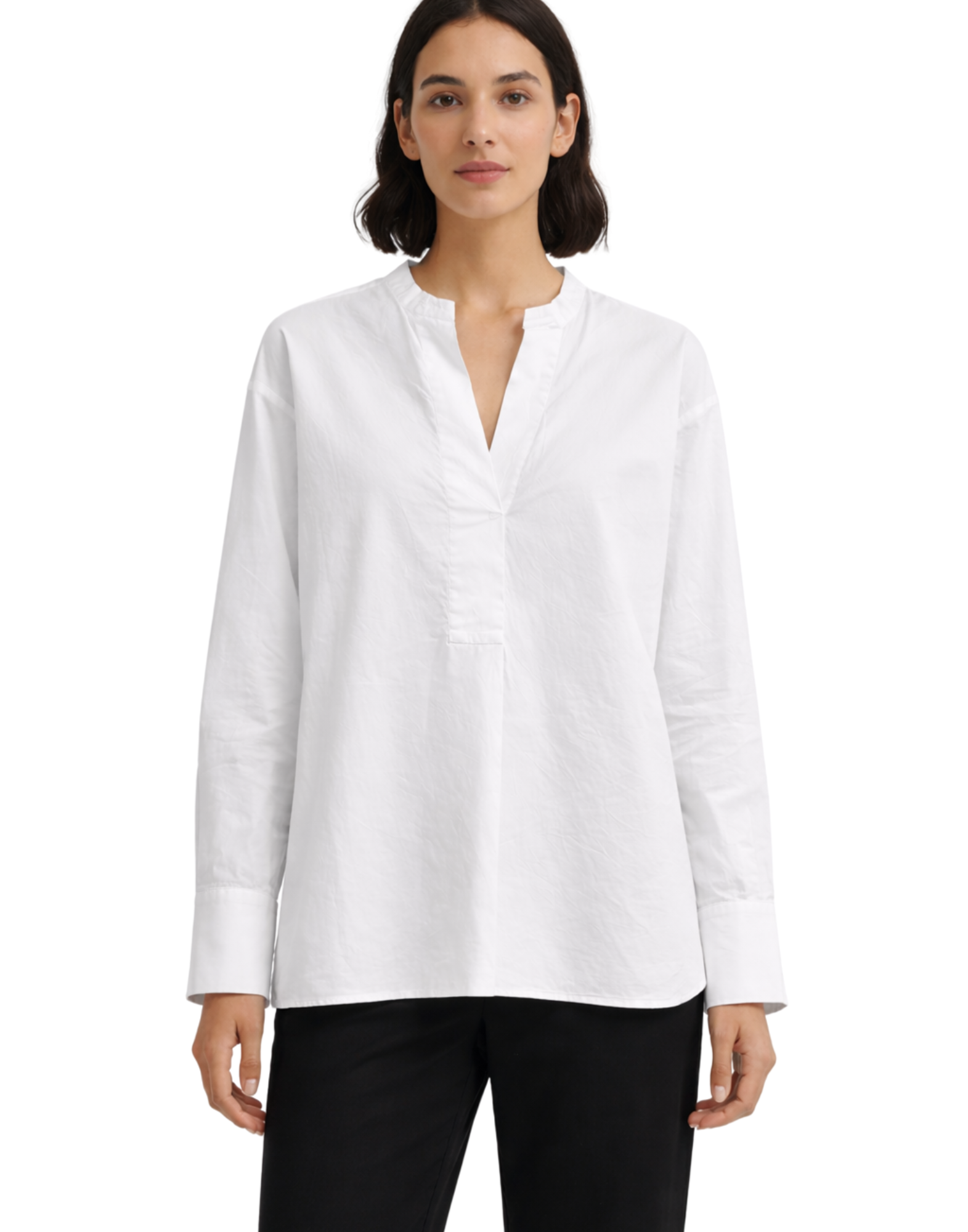 Women’s White Cotton Shirt