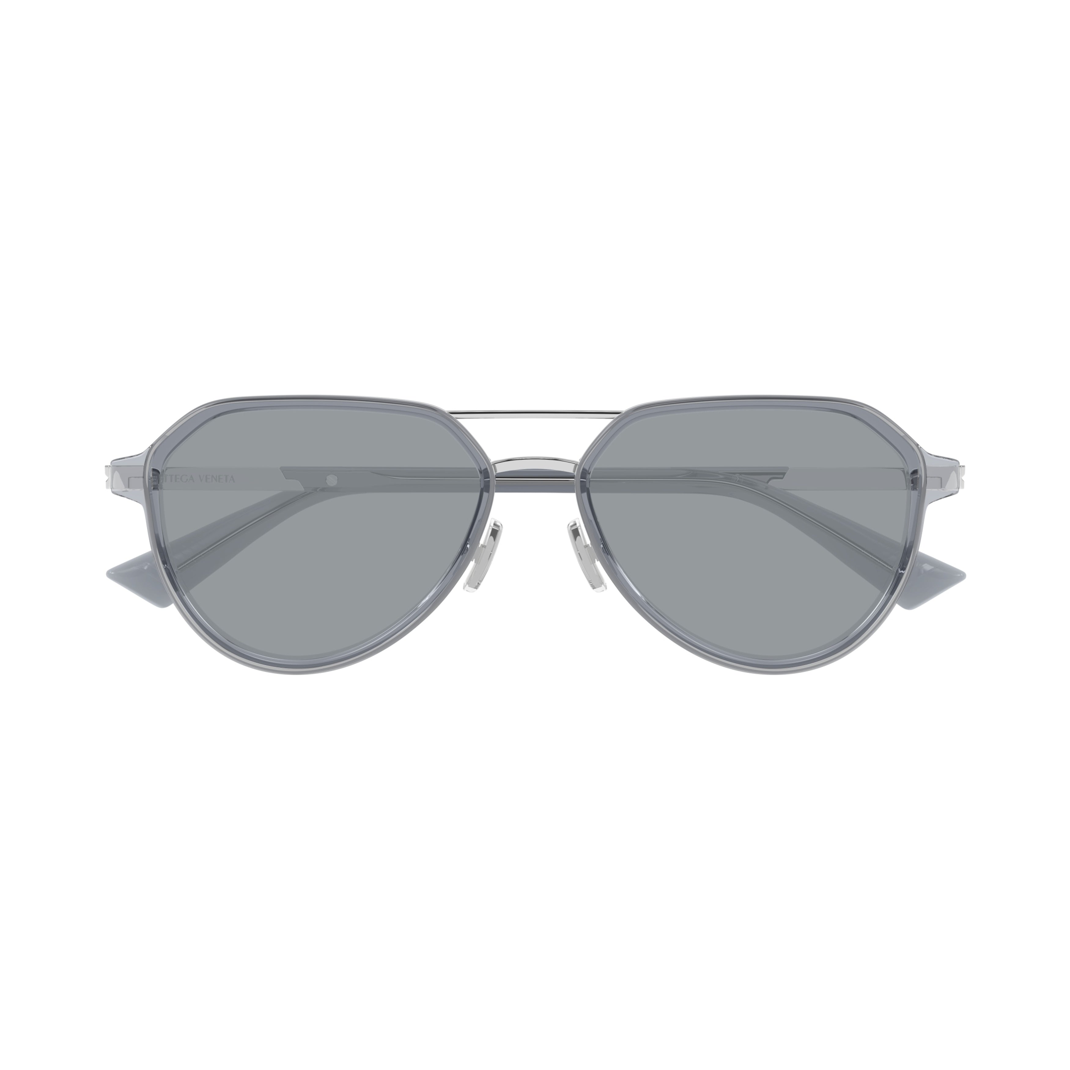 Bv1373s Translucent Grey Acetate Sunglasses