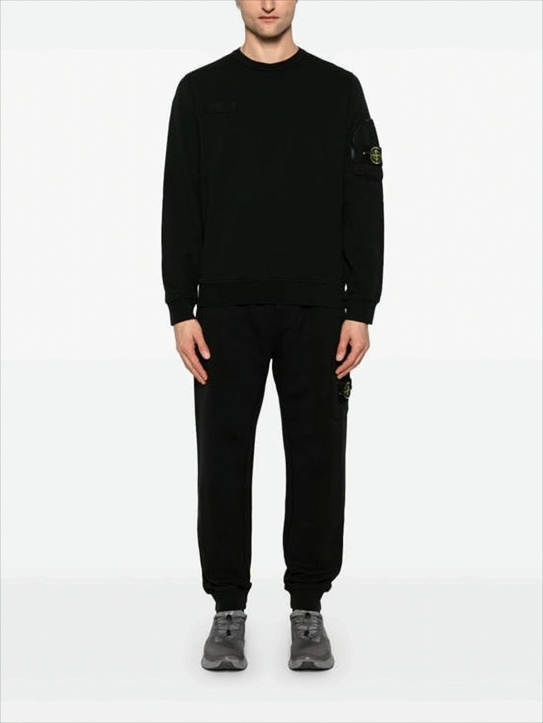 Long-Sleeve Cotton Sweatshirt