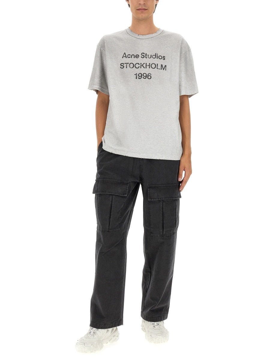 Relaxed Fit Cargo Pants With Flap Pockets