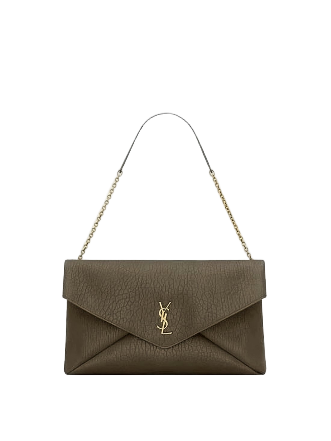 Textured Lambskin Tote Bag with Envelope Design