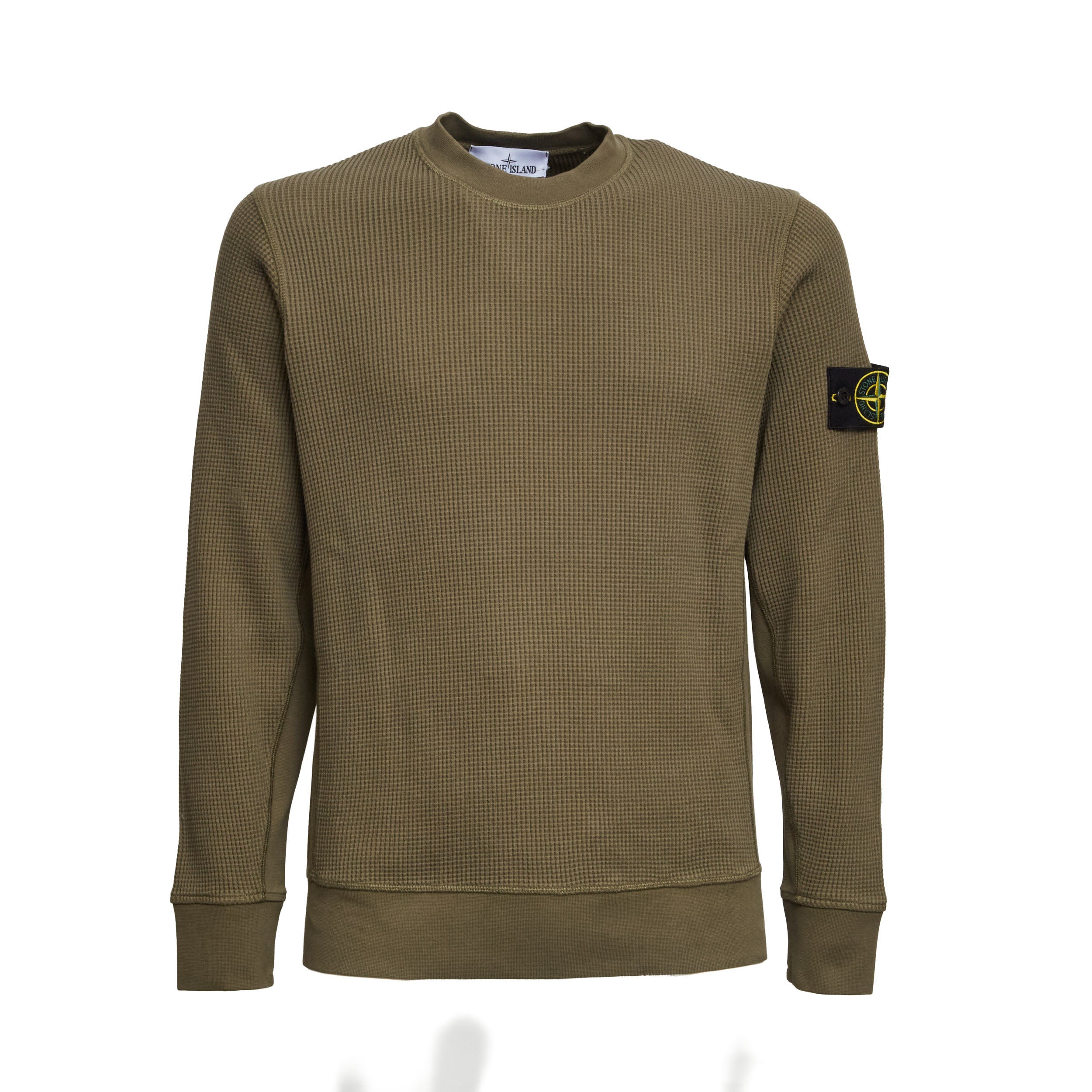 Organic Cotton Waffle Fleece Sweatshirt