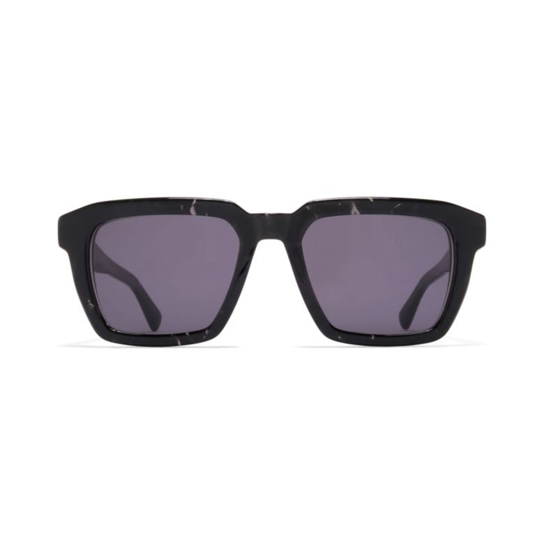 Soma Square-Shaped Black Acetate Sunglasses