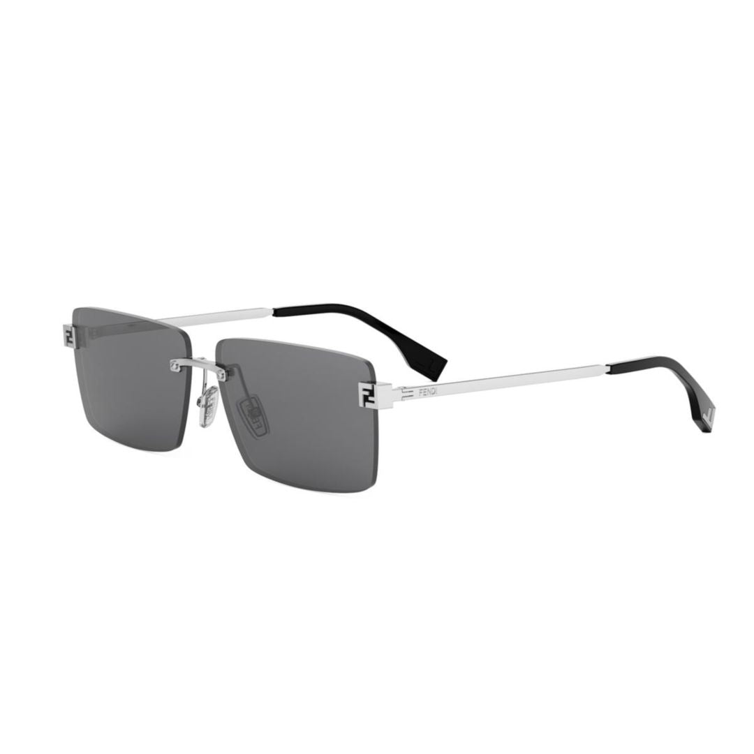 Fe40165u Rimless Rectangular Sunglasses