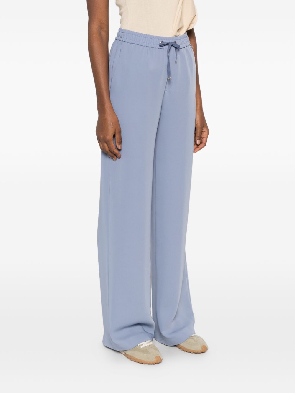 Wide-Leg Trousers With Elasticated Waistband