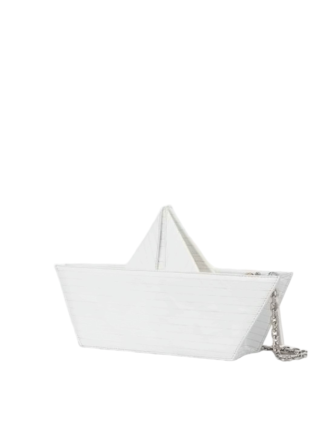 Origami-Inspired Goat Leather Shoulder Bag