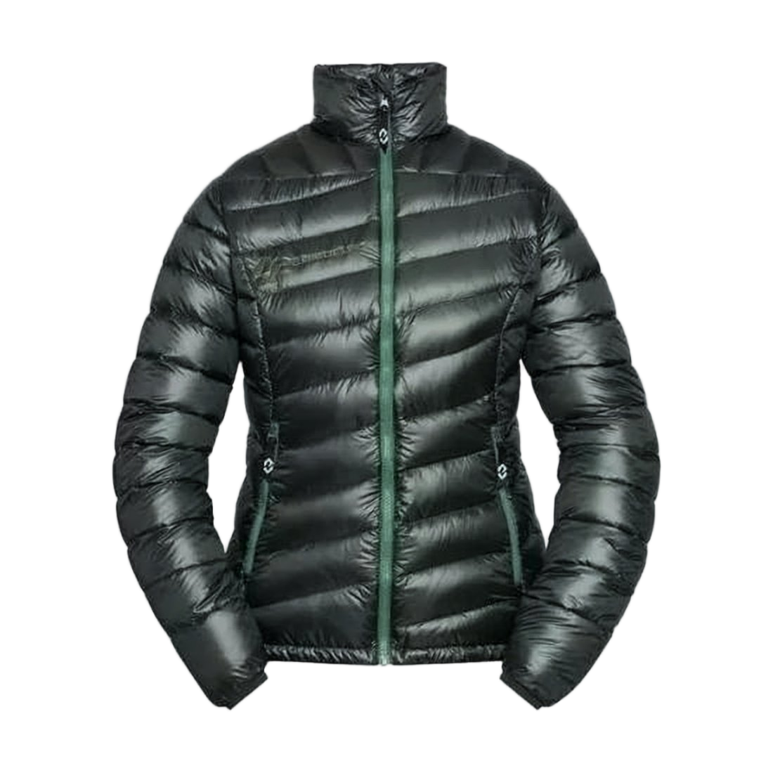 Lightweight Quilted Down Jacket With High Collar