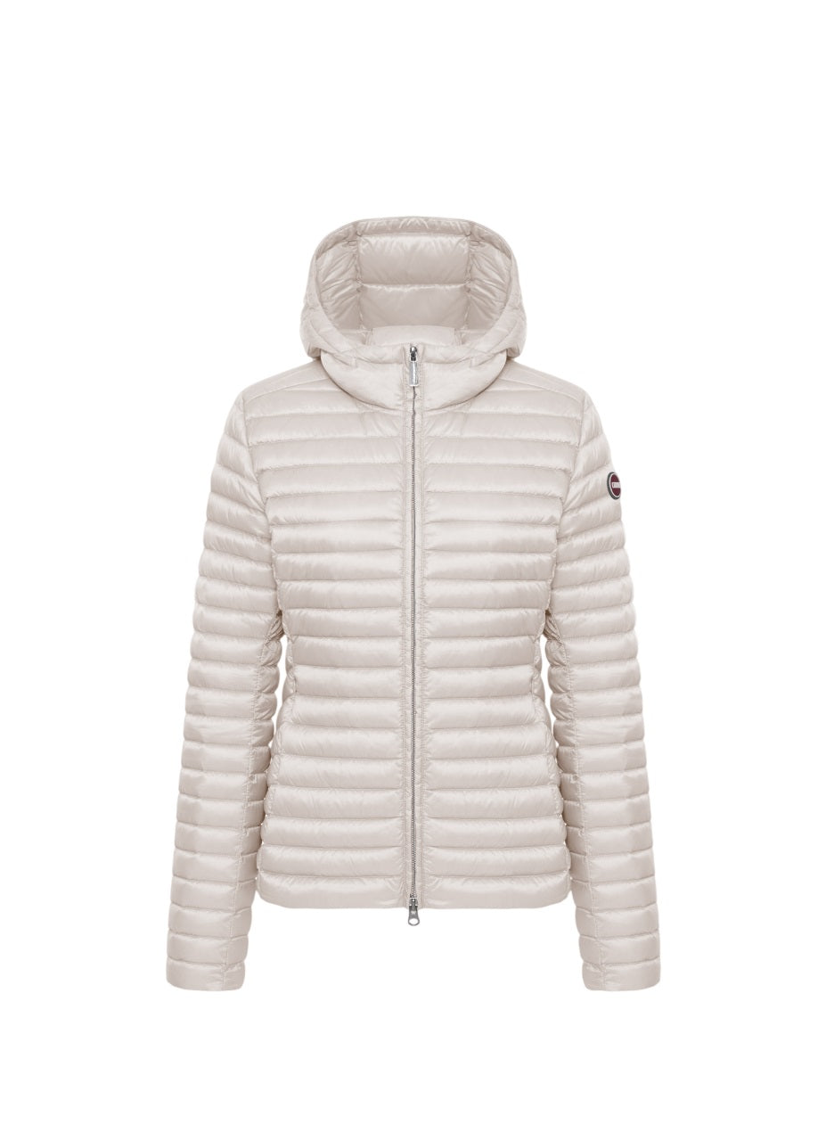 Fitted Down Jacket With Double-Slider Zip