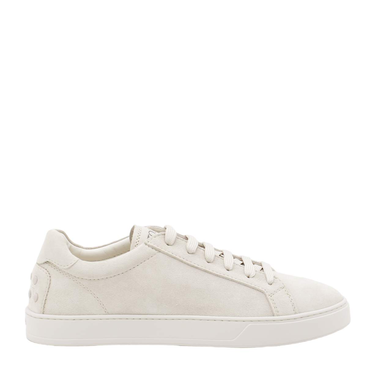 Light Beige Suede Sneakers