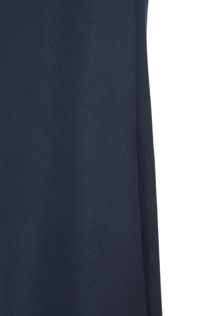 Flared Midi Skirt - Blue