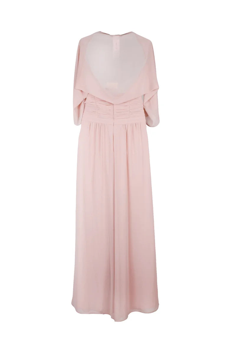 Tabacco Dress with Bolero - Pink