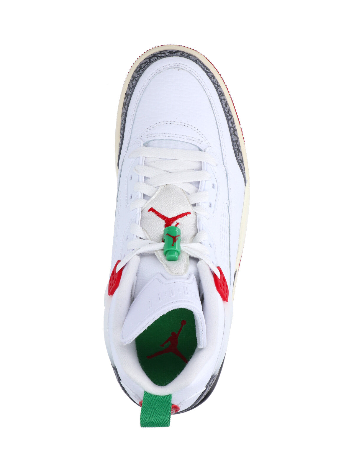"Jordan Spizike Low" Sneakers, In White Leather