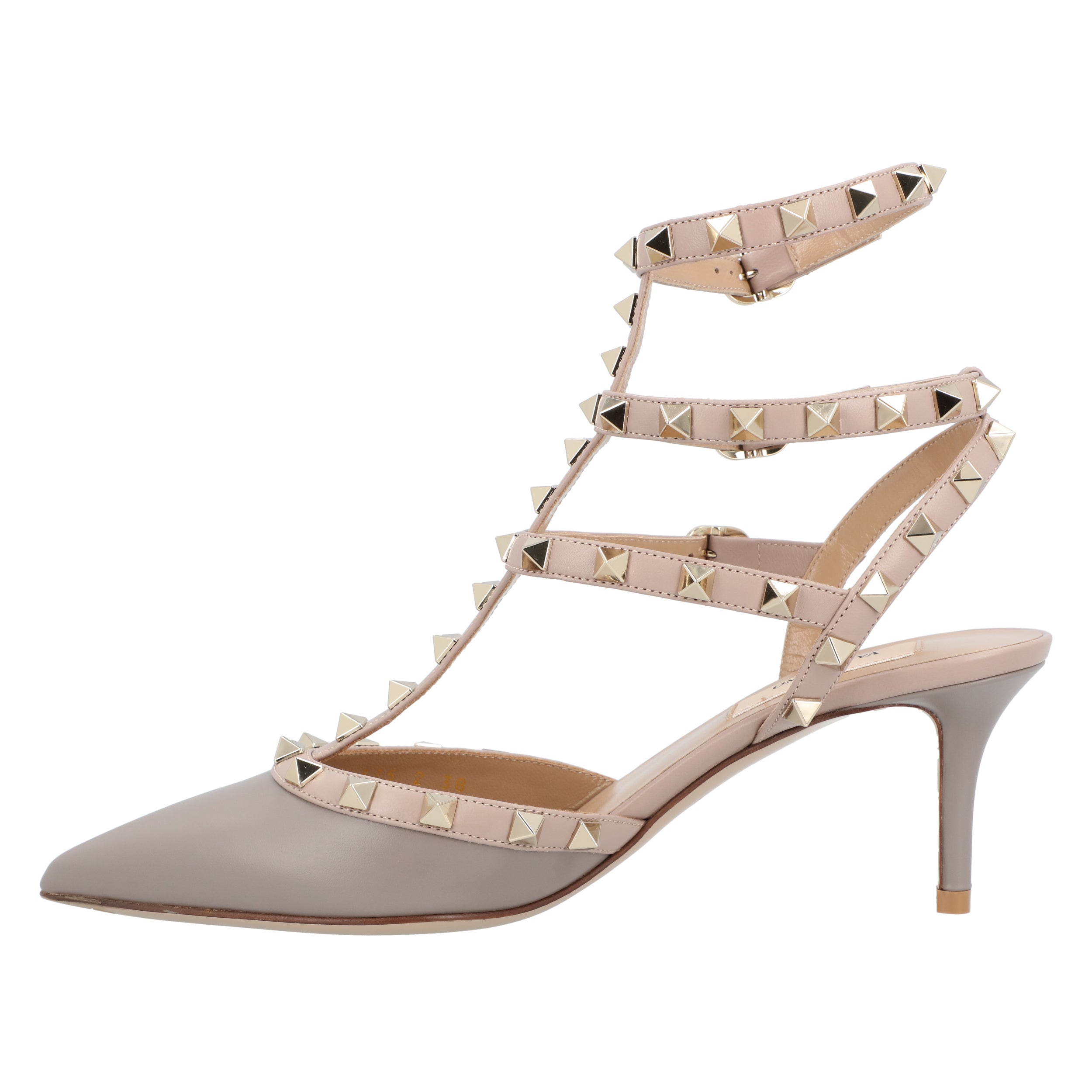 Rockstud Pointed-Toe Pumps