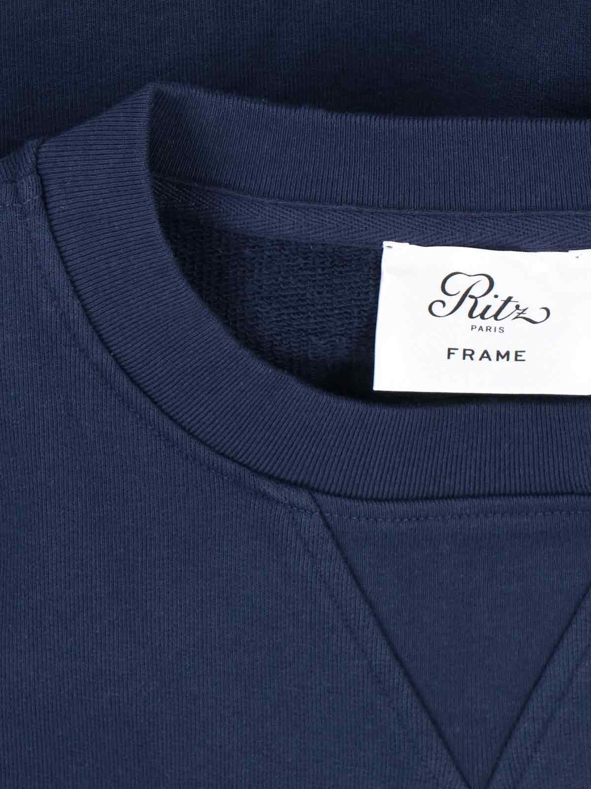'Ritz' Crewneck Sweatshirt – Blue & Navy