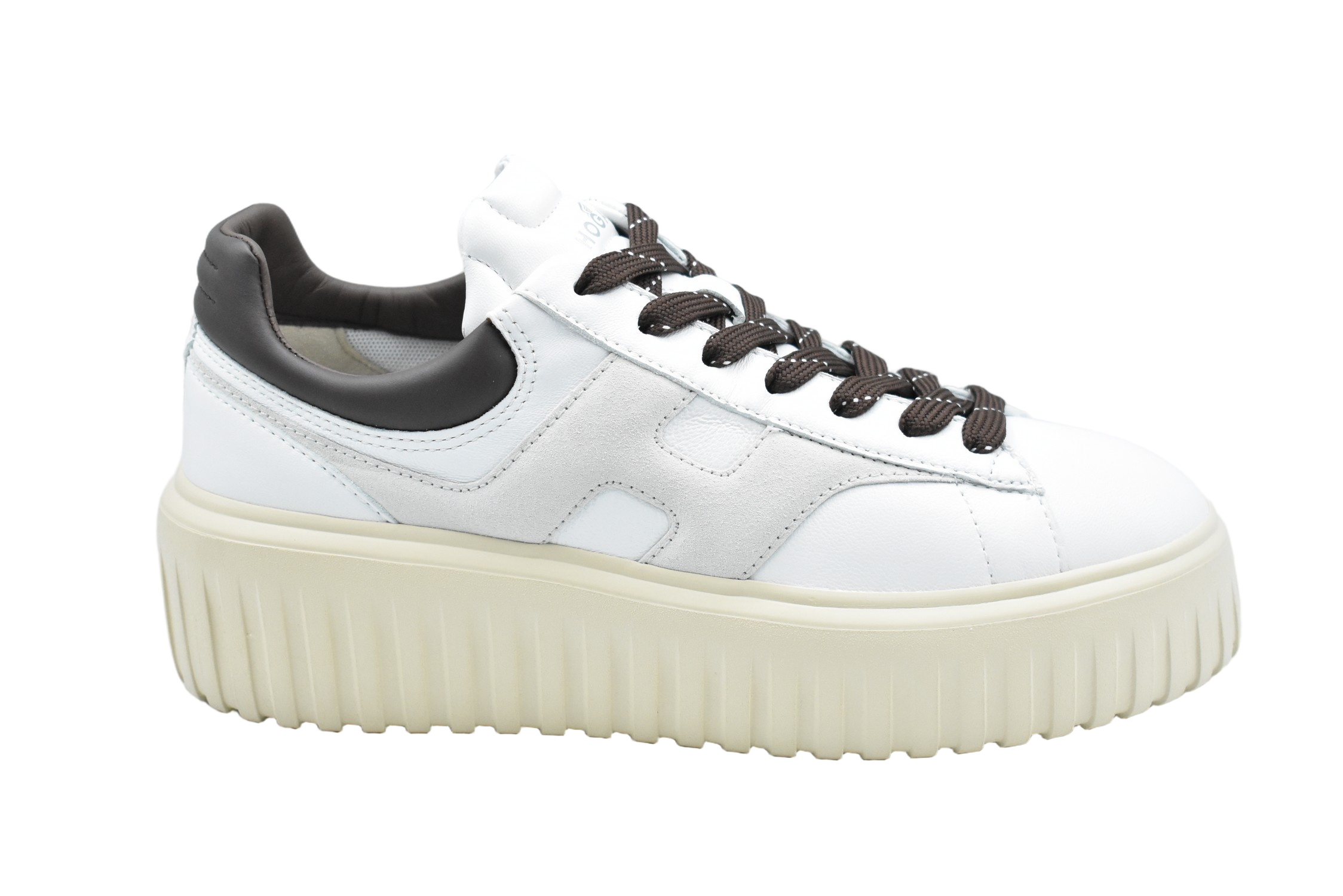Low Sneakers With Leather