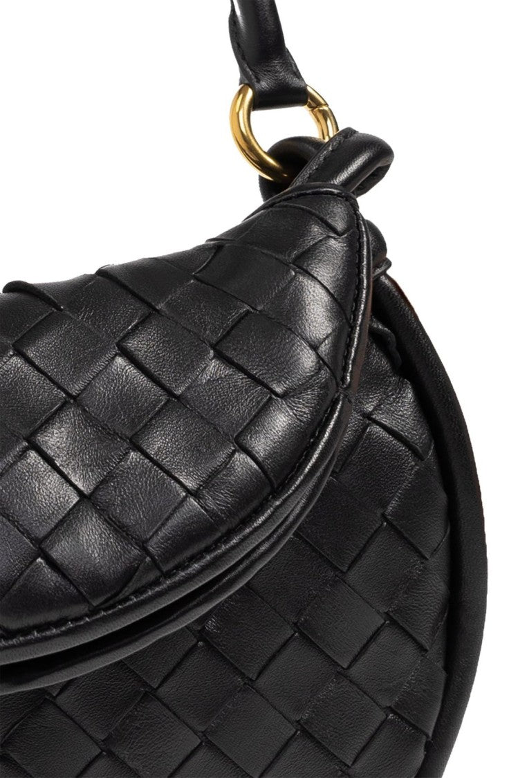 Medium Woven Leather Tote Bag