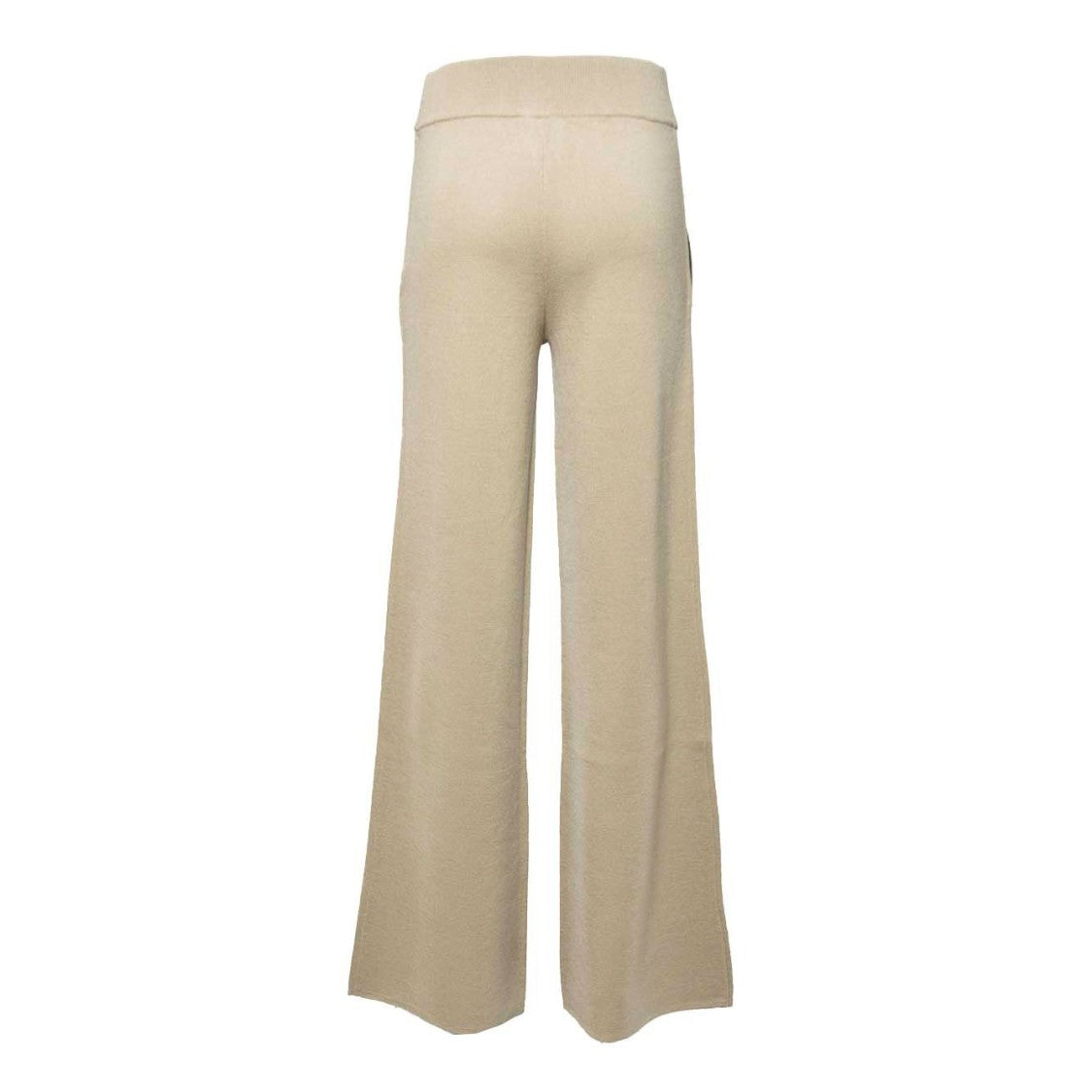 Tailored High-Waist Trousers With Wide Legs
