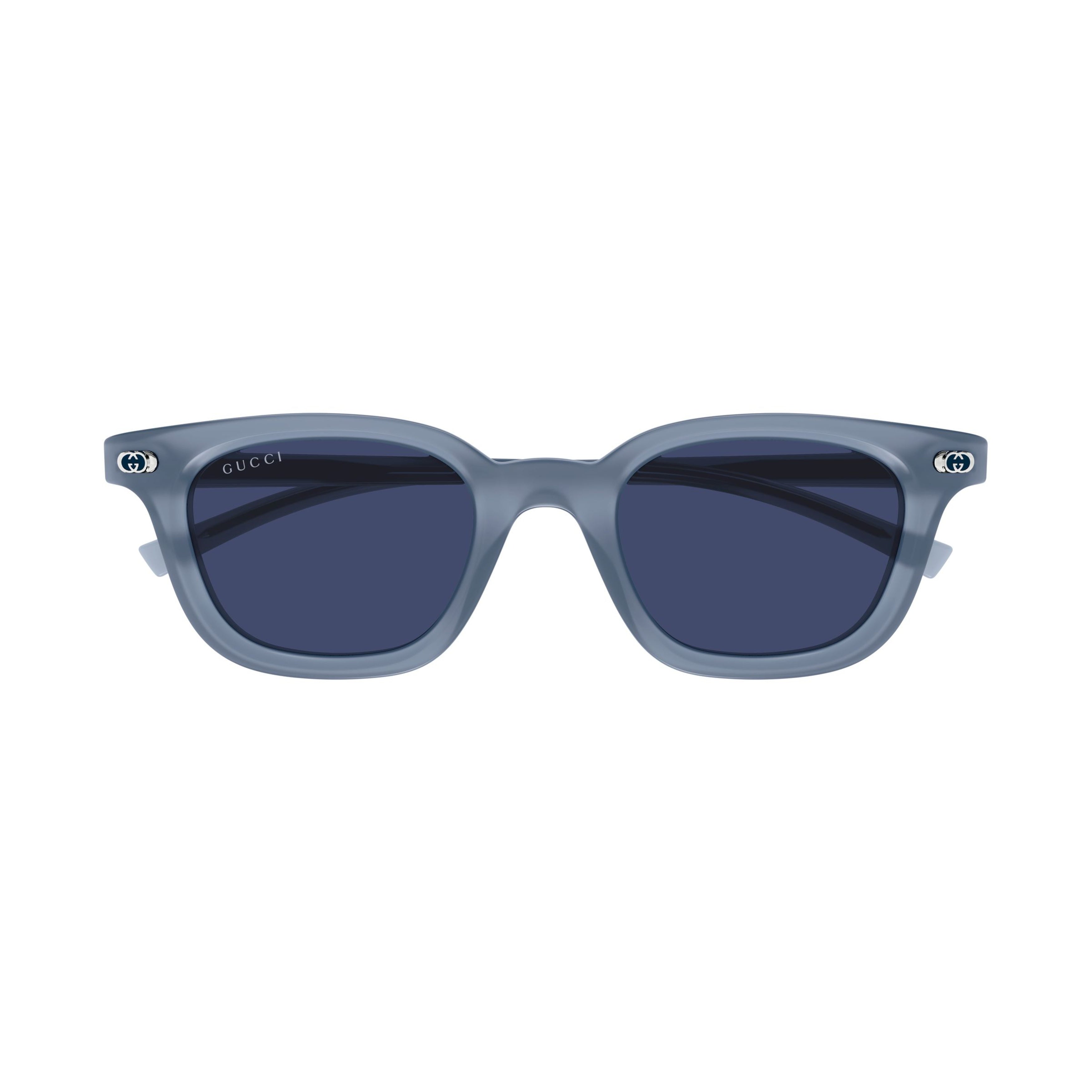 Gg1946s Translucent Blue Acetate Square Sunglasses