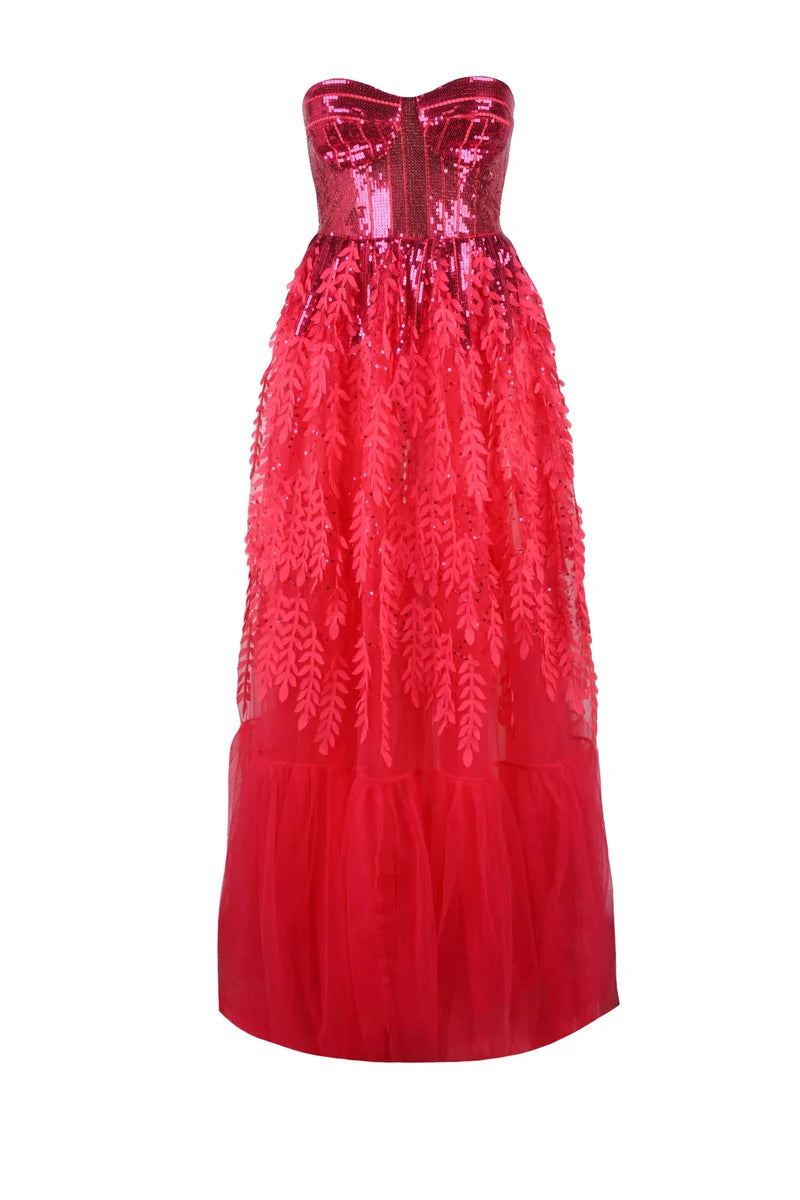 Long Dress - Fuchsia
