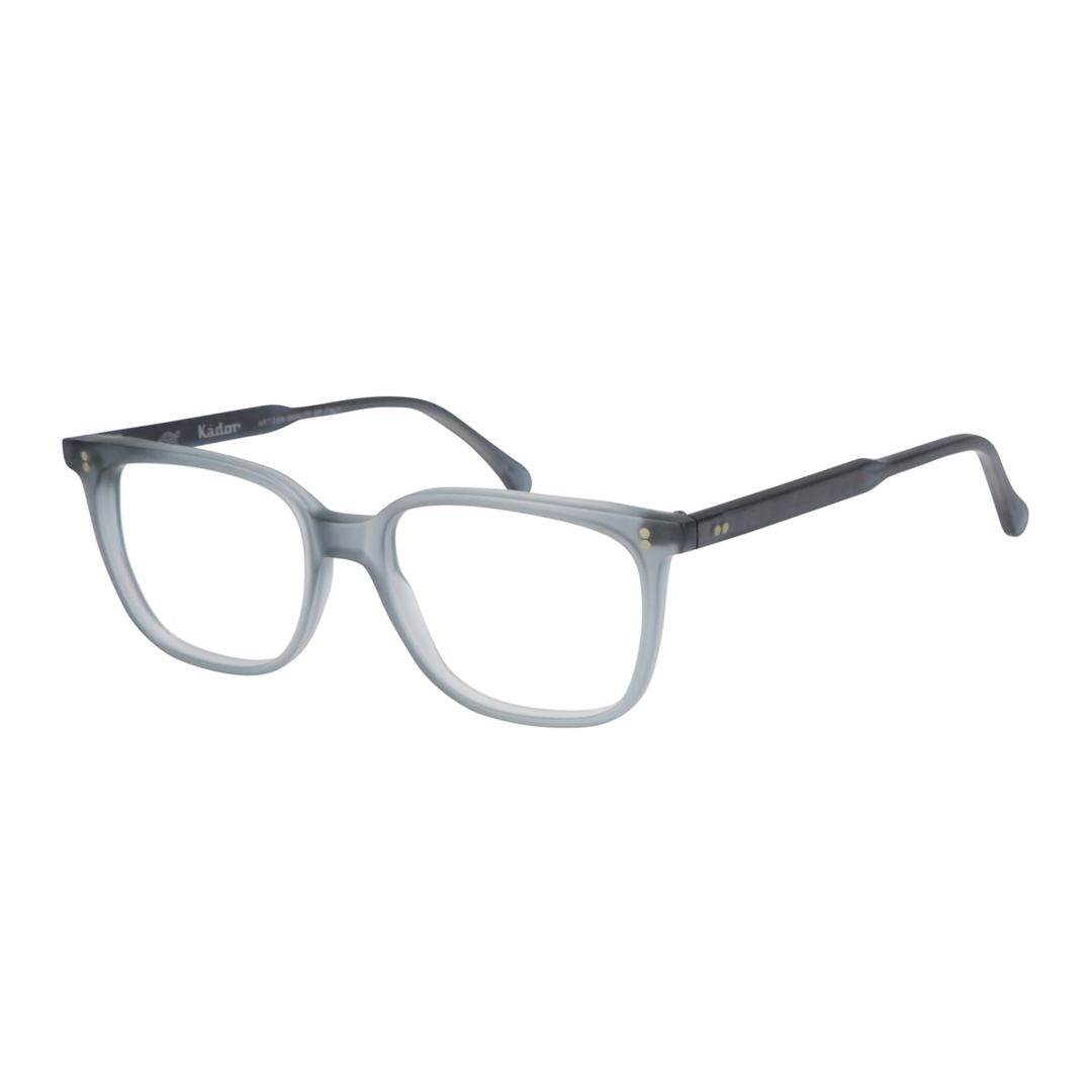 Lait Rectangular Gradient Frame Sunglasses with Metallic Rivet Details